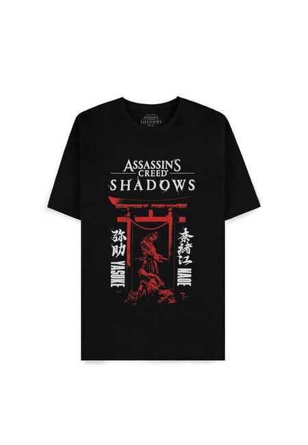 T-Shirt Manches courtes Gaming de Assassin's Creed - Tag Team - S à XXL - pour Homme - noir - Assassin's Creed