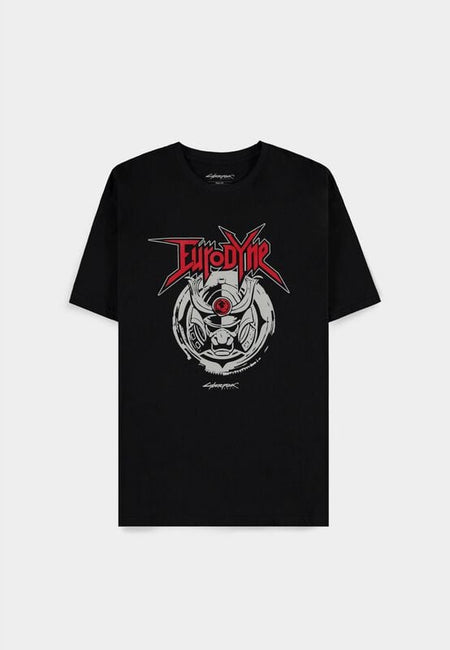 T-Shirt Manches courtes Gaming de Cyberpunk 2077 - Eurodyne - S à XXL - pour Homme - noir - Cyberpunk 2077