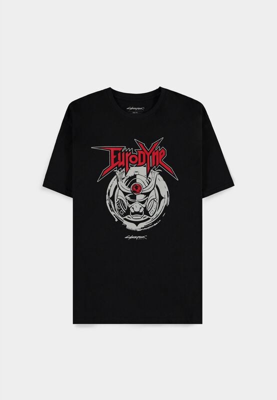 T-Shirt Manches courtes Gaming de Cyberpunk 2077 - Eurodyne - S à XXL - pour Homme - noir - Cyberpunk 2077