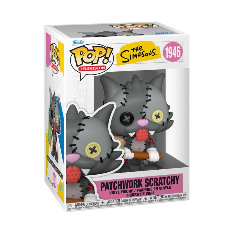 Les Simpson - Scratchy Patchwork - Funko Pop! n°1946 - Funko Pop! - Funko Shop Europe - Les Simpson