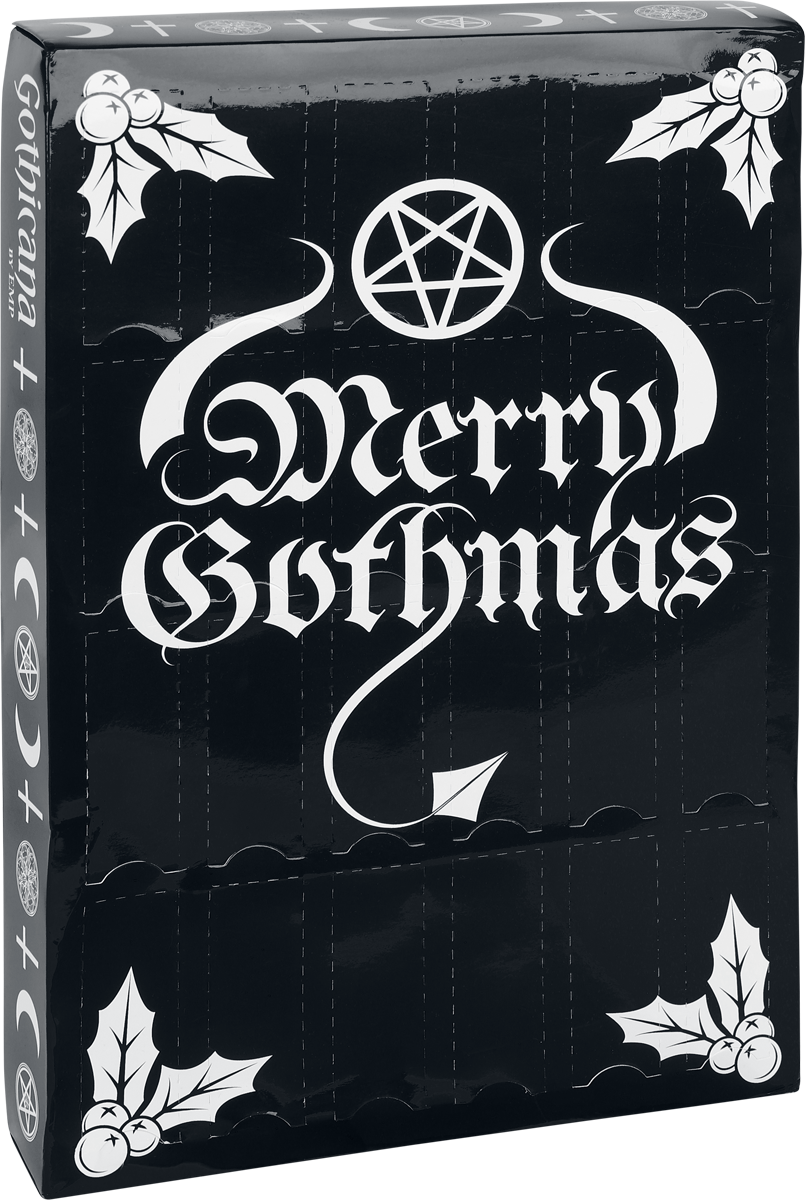 Calendrier de l'Avent Gothic de Gothicana by EMP - Socken-Adventskalender - pour Unisexe - multicolore - Gothicana by EMP - View 2