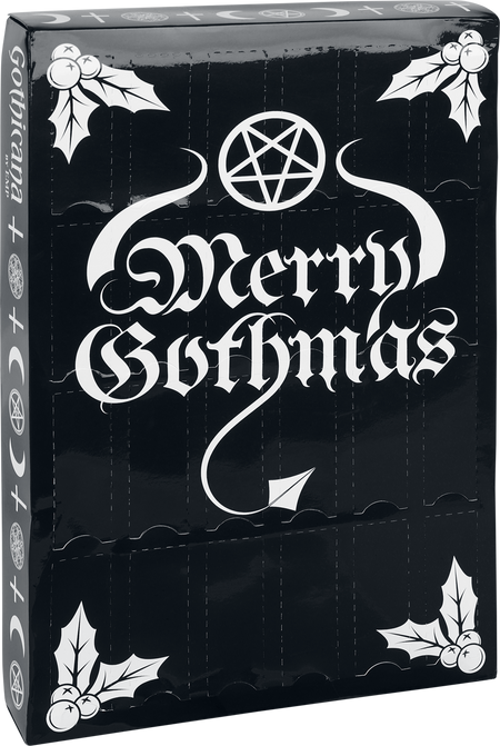 Calendrier de l'Avent Gothic de Gothicana by EMP - Socken-Adventskalender - pour Unisexe - multicolore - Gothicana by EMP - View 2