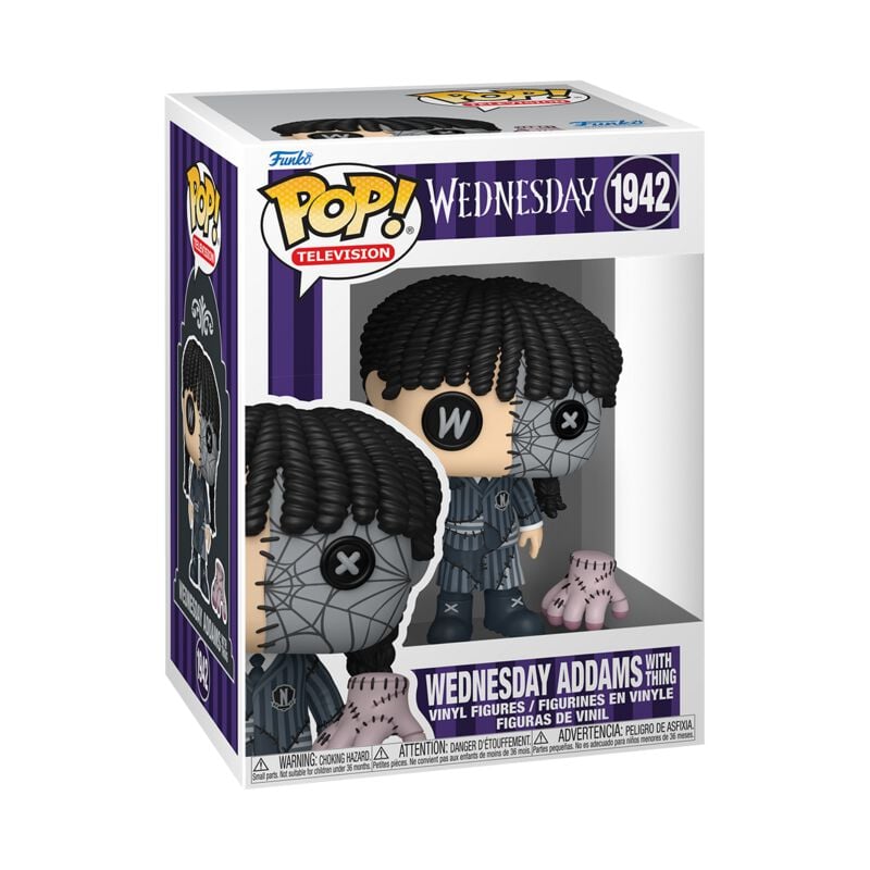 Wednesday - Mercredi Addams & La Chose - Funko Pop! n°1942 - Funko Pop! - Funko Shop Europe - Wednesday