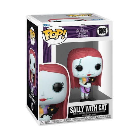 L'Étrange Noël De Monsieur Jack - Sally avec Chat - Funko Pop! n°1809 - Funko Pop! - Funko Shop Europe - L'Étrange Noël De Monsieur Jack