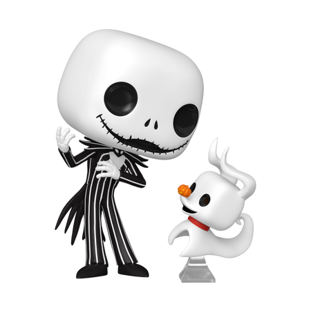 L'Étrange Noël De Monsieur Jack - Jack Skellington & Zero - Funko Pop! n°1808 - Funko Pop! - Funko Shop Europe - L'Étrange Noël De Monsieur Jack - View 2