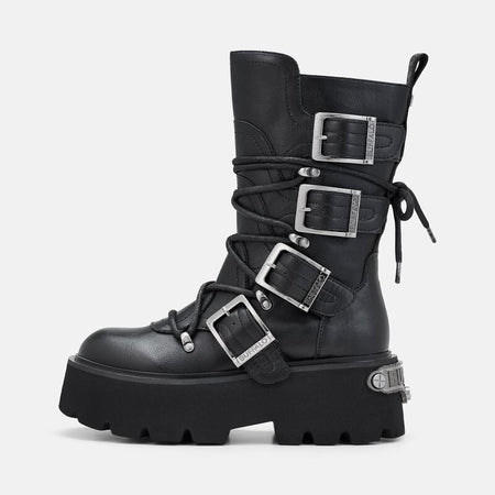 Bottes  de Buffalo - BRAKE BIKER HI - EU36 à EU41 - pour Femme - noir - Buffalo