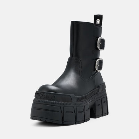 Bottes  de Buffalo - GOSPHER BIKER LO - EU36 à EU41 - pour Femme - noir - Buffalo