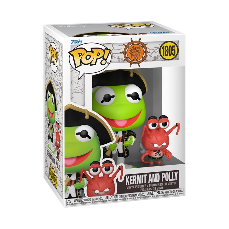 Les Muppets - Kermit & Polly - Funko Pop! n°1805 - Funko Pop! - Funko Shop Europe - Les Muppets
