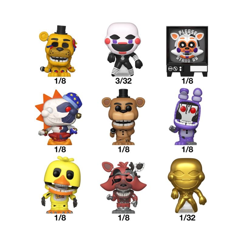 Five Nights At Freddy's - Bitty POP Singles - Funko Pop! - Funko Shop Europe - Five Nights At Freddy's