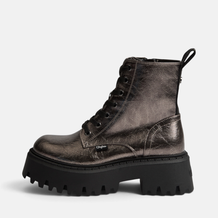 Bottes  de Buffalo - Aspen - Lacé - EU36 à EU41 - pour Femme - couleur argent - Buffalo - View 2