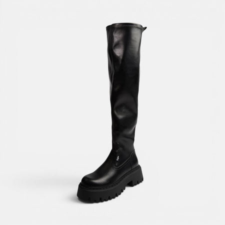 Bottes  de Buffalo - Aspen - Hautes - EU36 à EU41 - pour Femme - noir - Buffalo
