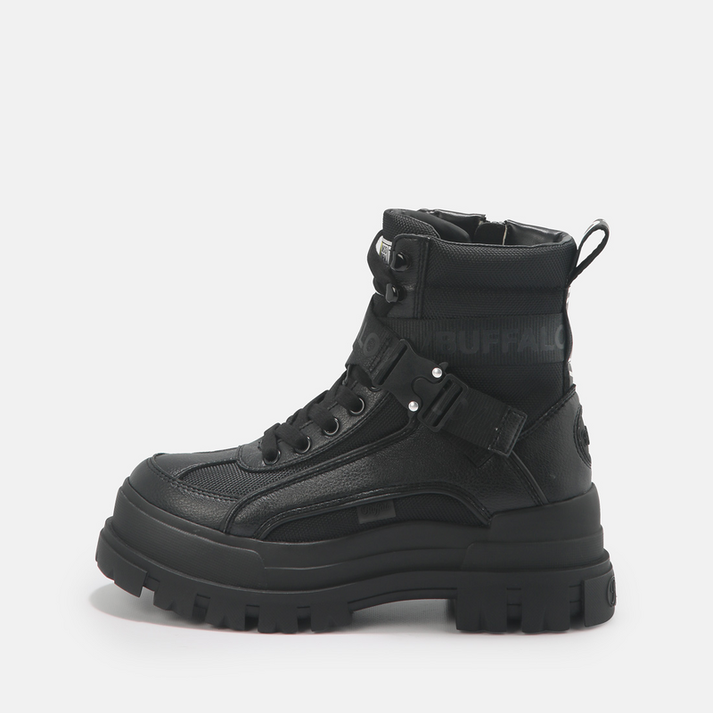Bottes  de Buffalo - Aspha COM1 - EU36 à EU41 - pour Femme - noir - Buffalo - View 2