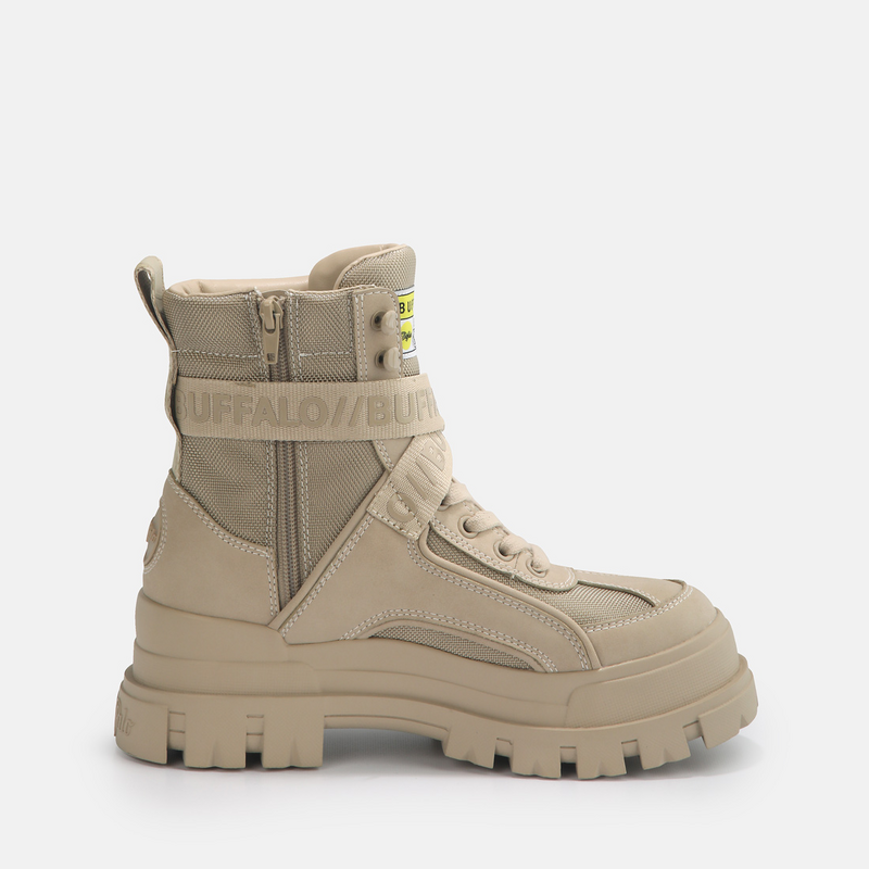 Bottes  de Buffalo - Aspha COM1 - EU36 à EU41 - pour Femme - beige - Buffalo - View 2
