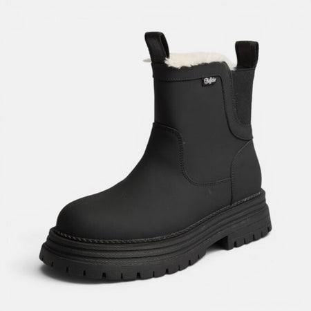 Bottes  de Buffalo - LENNOX RAIN SHORT WARM - EU36 à EU41 - pour Femme - noir - Buffalo