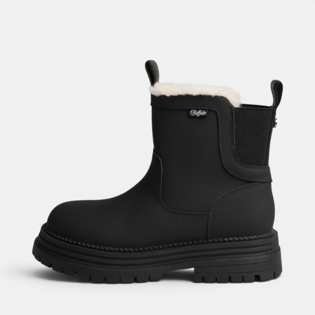 Bottes  de Buffalo - LENNOX RAIN SHORT WARM - EU36 à EU41 - pour Femme - noir - Buffalo - View 2