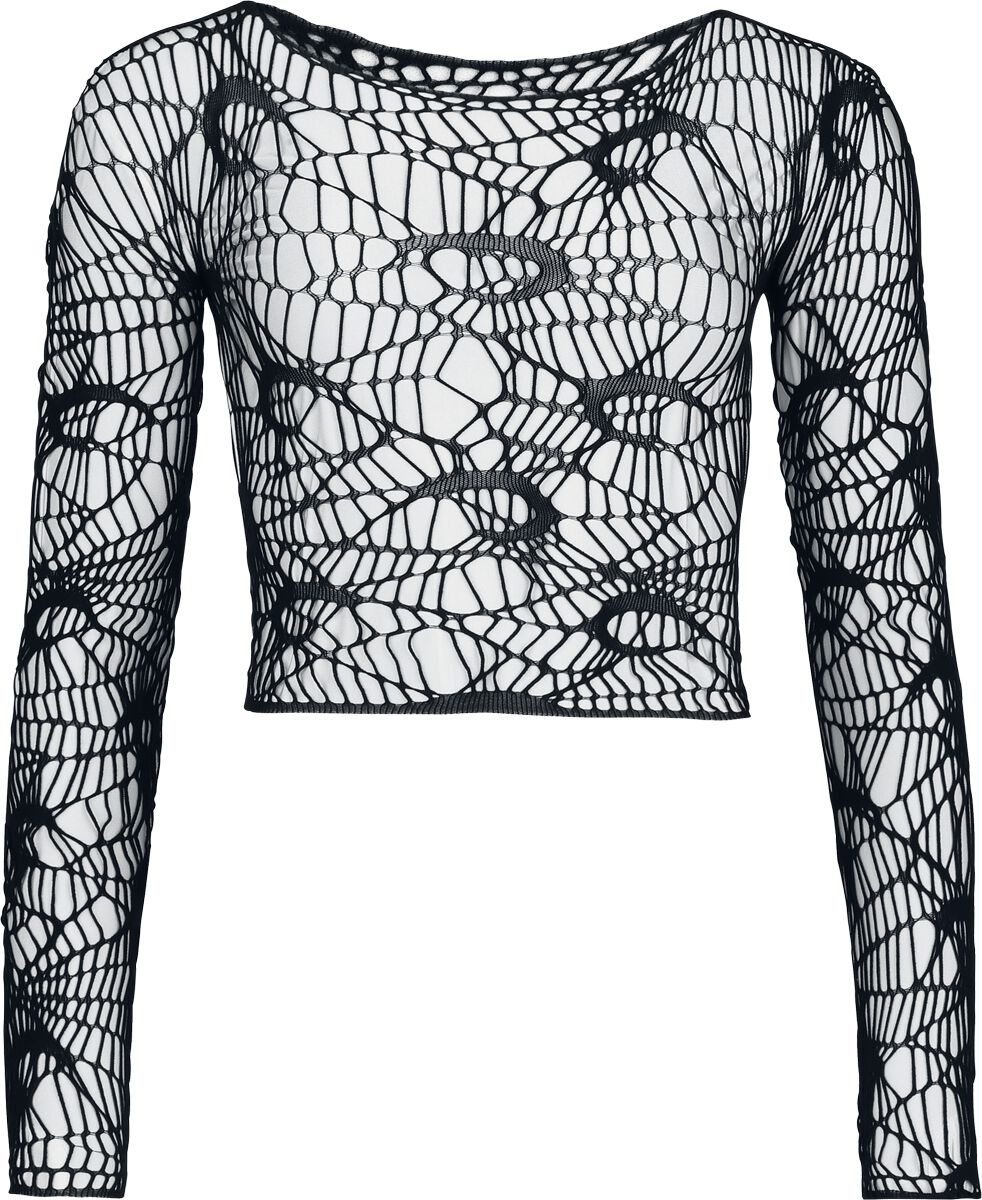 Top Gothic de KIHILIST by KILLSTAR - Lamenthia Top - Standard - pour Femme - noir - KIHILIST by KILLSTAR