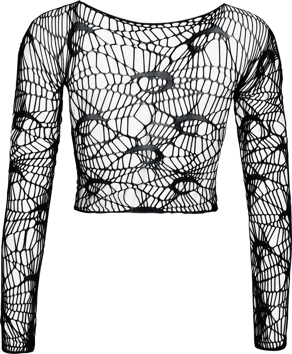 Top Gothic de KIHILIST by KILLSTAR - Lamenthia Top - Standard - pour Femme - noir - KIHILIST by KILLSTAR - View 2