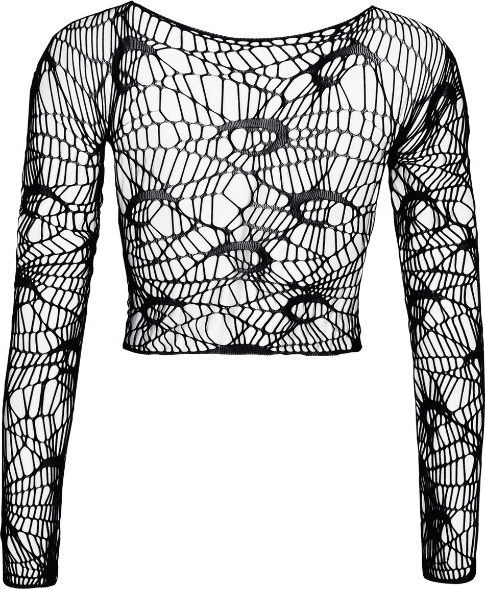 Top Gothic de KIHILIST by KILLSTAR - Lamenthia Top - Standard - pour Femme - noir - KIHILIST by KILLSTAR - View 2