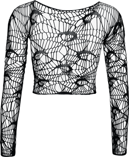 Top Gothic de KIHILIST by KILLSTAR - Lamenthia Top - Standard - pour Femme - noir - KIHILIST by KILLSTAR - View 2