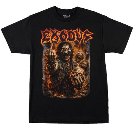 T-Shirt Manches courtes  de Exodus - No Pity No Mercy - S à XXL - pour Homme - noir - Exodus
