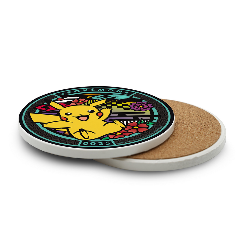 Sous-verres Gaming de Pokémon - Pikachu - pour Indifférent - multicolore - Pokémon - View 2