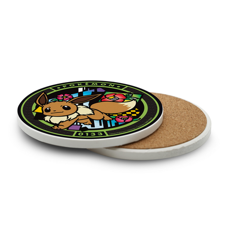 Sous-verres Gaming de Pokémon - Évoli - pour Indifférent - multicolore - Pokémon - View 2