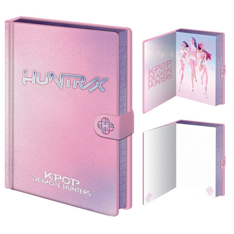 Carnet de notes  de KPop Demon Hunters - Huntrix - Carnet Premium - pour Indifférent - multicolore - KPop Demon Hunters