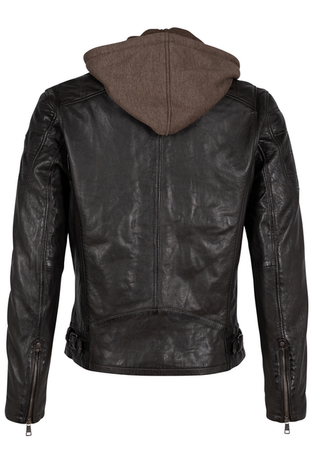 Veste en cuir  de Mauritius - Rylo LAKEV - M à 3XL - pour Homme - marron - Mauritius - View 2