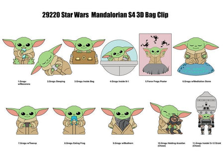 Pendentif sac à dos Disney de Star Wars - The Mandalorian - Bijou de Sac à Collectionner - pour Indifférent - multicolore - Star Wars