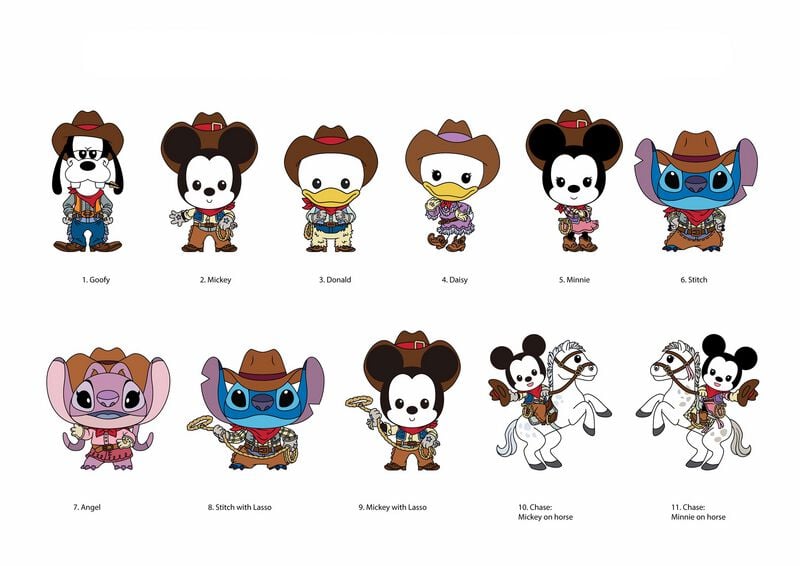 Pendentif sac à dos Disney de Walt Disney - Western - Mystère - pour Indifférent - multicolore - Walt Disney