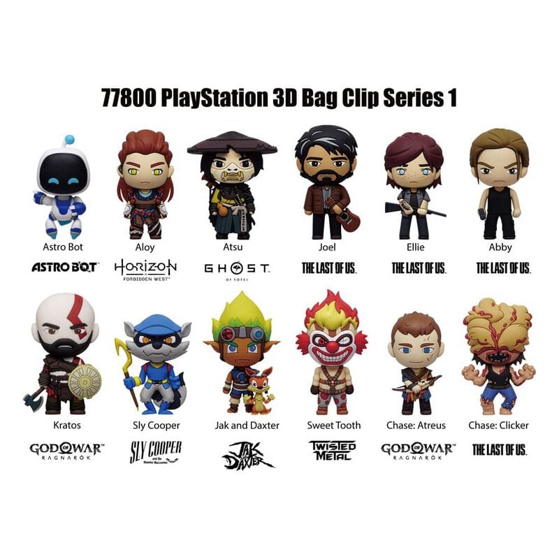 Pendentif sac à dos Gaming de Playstation - Characters - Mystery - pour Indifférent - multicolore - Playstation
