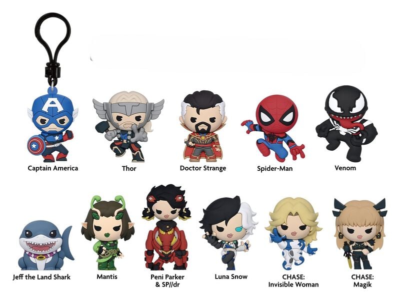 Pendentif sac à dos  de Marvel - Rivals - Personnages - Mystère (Éd. Chase Possible) - pour Indifférent - multicolore - Marvel