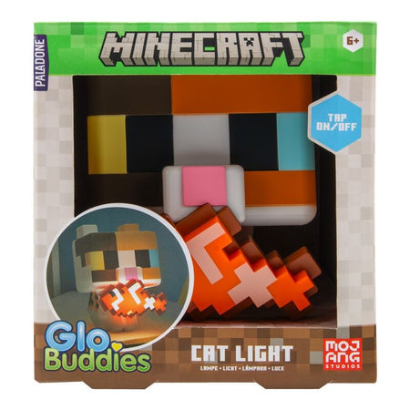 Lampe de chevet Gaming de Minecraft - Cat GloBuddies - pour Indifférent - multicolore - Minecraft