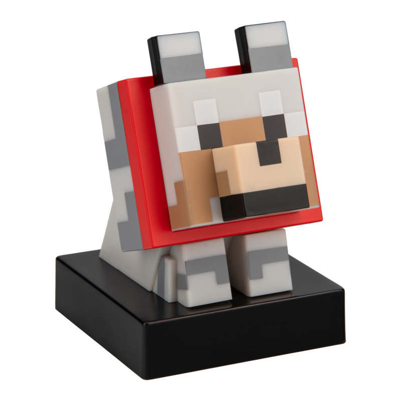 Lampe de chevet Gaming de Minecraft - Wolf Icon - pour Indifférent - multicolore - Minecraft - View 2