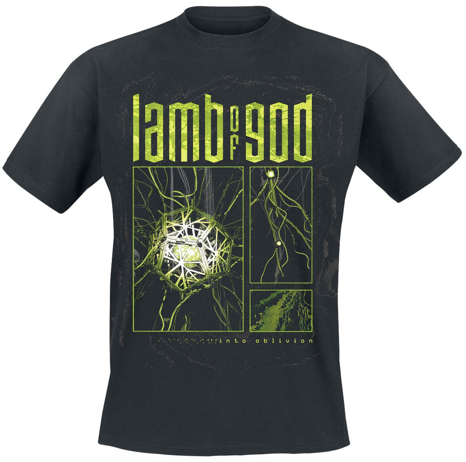 T-Shirt Manches courtes  de Lamb Of God - Oblivion Panels - S à 4XL - pour Homme - noir - Lamb Of God
