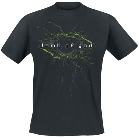 T-Shirt Manches courtes  de Lamb Of God - Wired - S à 4XL - pour Homme - noir - Lamb Of God