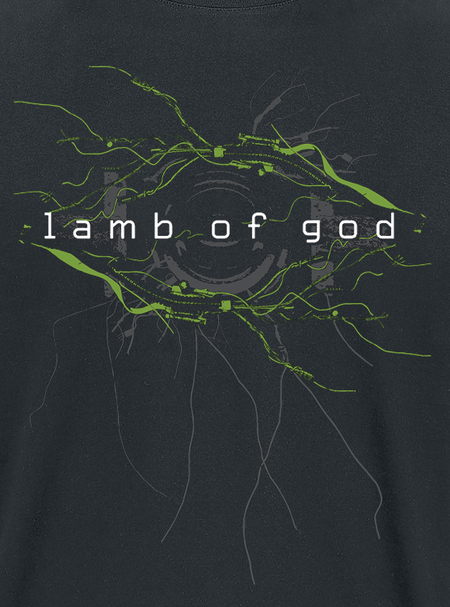 T-Shirt Manches courtes  de Lamb Of God - Wired - S à 4XL - pour Homme - noir - Lamb Of God - View 2
