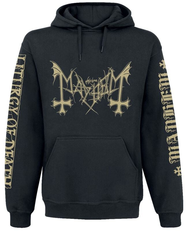 Sweat-shirt à capuche  de Mayhem - Mors Imperat - S à XXL - pour Homme - noir - mayhem