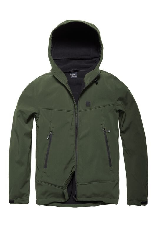 Veste mi-saison  de Vintage Industries - Alford Softshell - S à XXL - pour Homme - olive - Vintage Industries