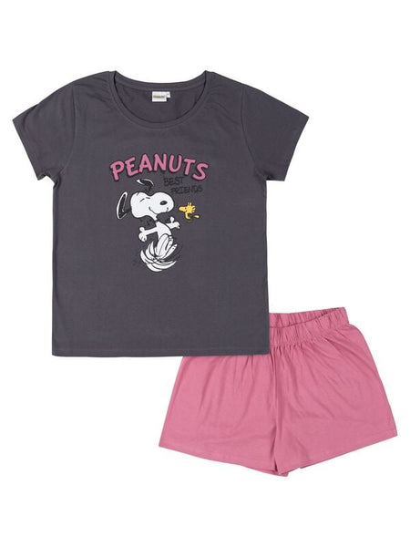 Pyjama  de Snoopy - Snoopy And Woodstock - S à XL - pour Femme - multicolore - Snoopy
