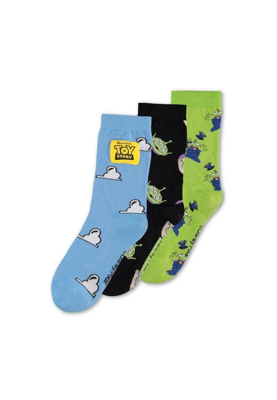 Chaussettes Disney de Toy Story - Lot de 3 - EU35-38 à EU 39-42 - pour Homme - multicolore - Toy Story