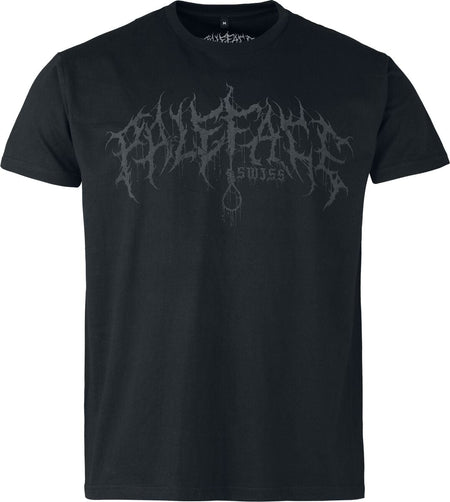 T-Shirt Manches courtes  de Paleface Swiss - Roses - S à 3XL - pour Homme - noir - Paleface Swiss
