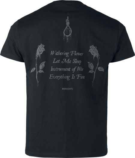 T-Shirt Manches courtes  de Paleface Swiss - Roses - S à 3XL - pour Homme - noir - Paleface Swiss - View 2