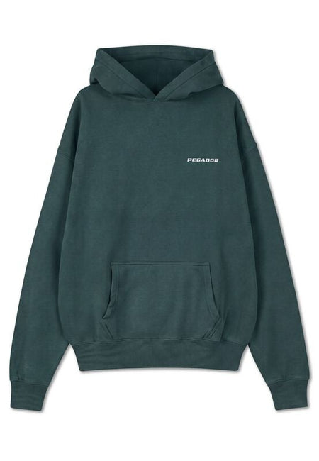 Sweat-shirt à capuche  de Pegador - Logo Oversized Hoodie - S à XXL - pour Homme - vert - Pegador