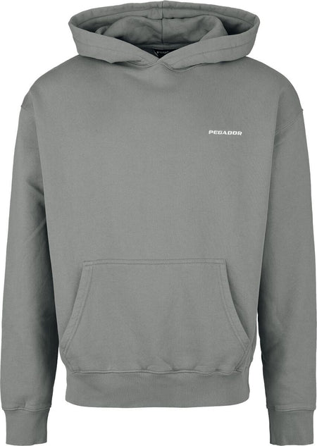 Sweat-shirt à capuche  de Pegador - Logo Oversized Hoodie - S à XXL - pour Homme - gris - Pegador