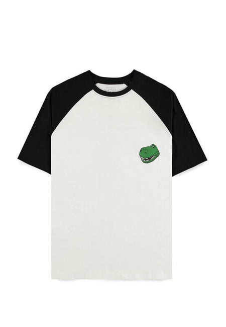 T-Shirt Manches courtes Disney de Toy Story - 5 - Rex - S à XXL - pour Homme - blanc/noir - Toy Story
