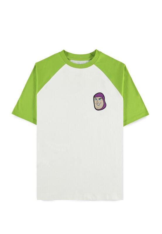 T-Shirt Manches courtes Disney de Toy Story - Toy Story 5 - Buzz Lightyear - S à XXL - pour Homme - blanc/vert - Toy Story