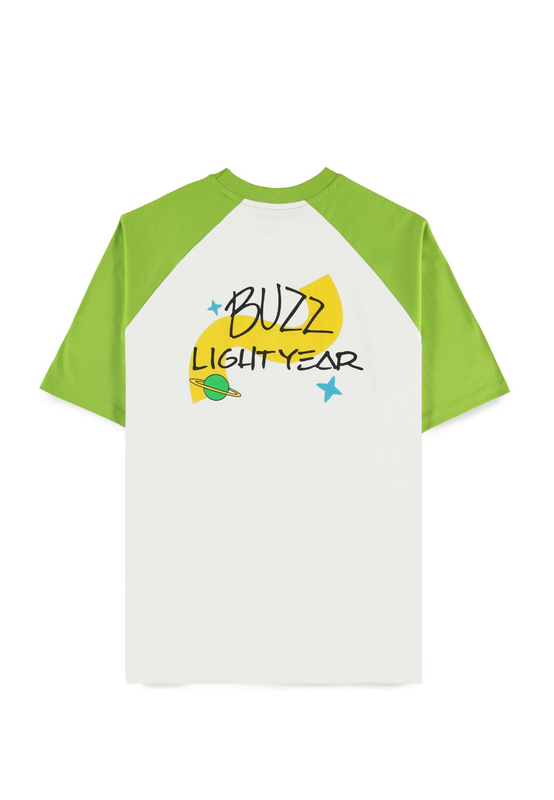 T-Shirt Manches courtes Disney de Toy Story - Toy Story 5 - Buzz Lightyear - S à XXL - pour Homme - blanc/vert - Toy Story - View 2