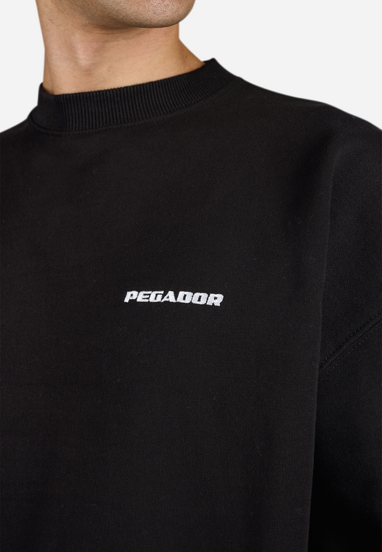 Sweat-shirt  de Pegador - Logo Oversized Sweater - S à XXL - pour Homme - noir - Pegador - View 2