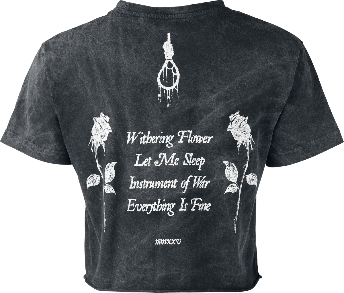 T-Shirt Manches courtes  de Paleface Swiss - Roses - S à 3XL - pour Femme - gris - Paleface Swiss - View 2